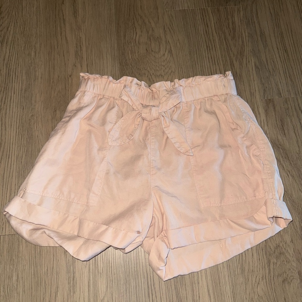 Aerie High Waist‎ Peach Shorts